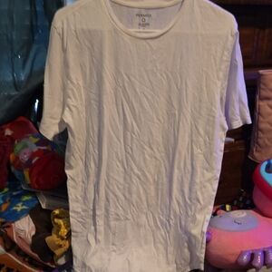 !!.  Mens M Classic Crewneck Short Sleeve Tee - White